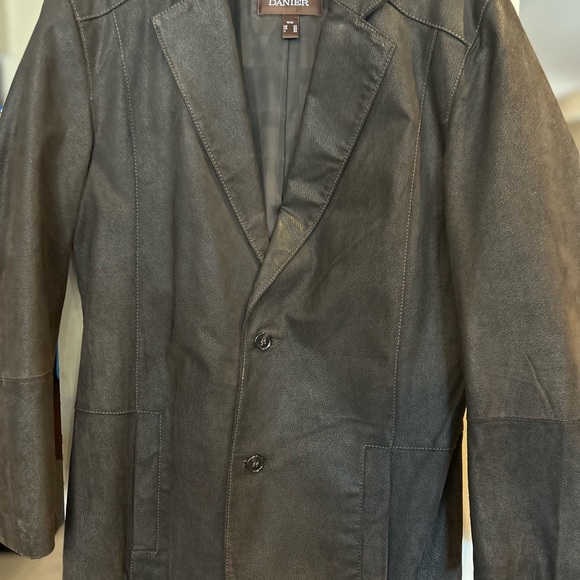 NWOT Danier leather men’s jacket size M - Picture 5 of 9